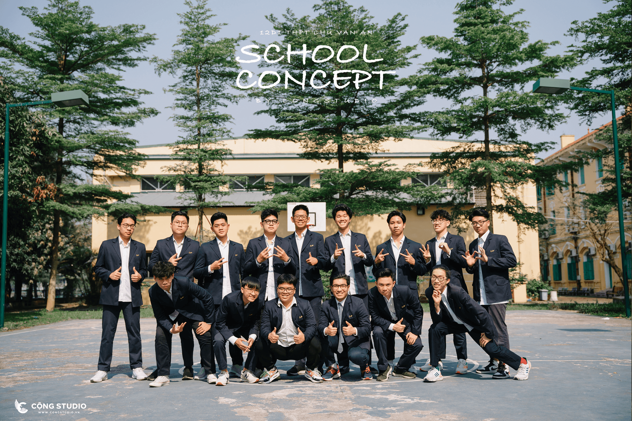 Chụp ảnh kỷ yếu đại học